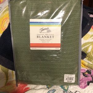 NEW Fiesta Ware cotton blanket